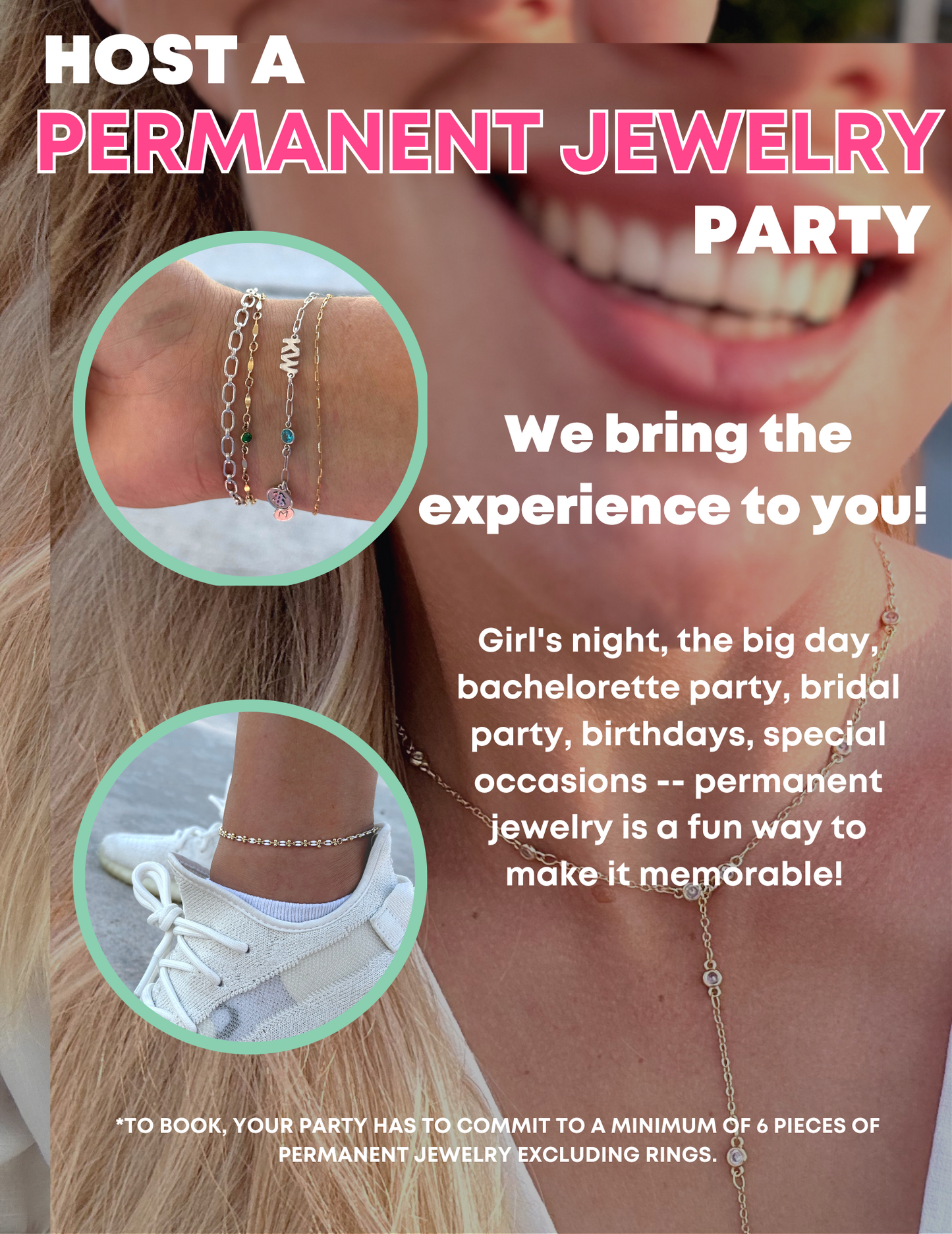 Bachelorette Private Party Ideas Key West Permanent Jewelry